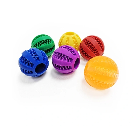 Dog Toys TPR Treat Ball: Sprężysta, twarda i wypełniona leczeniem zabawa
