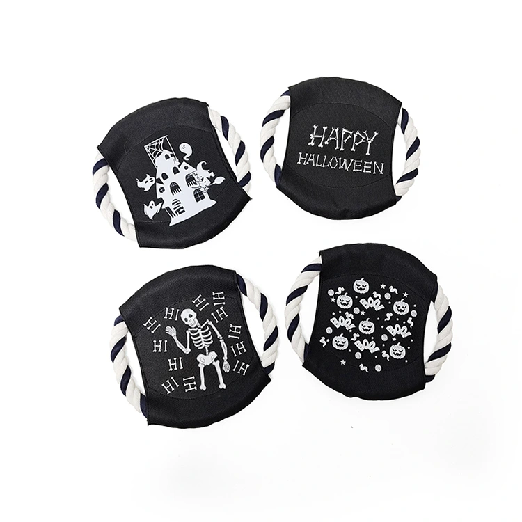 Halloween Flying Rope Disc aktywność